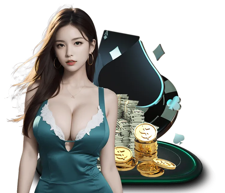 Bàn chơi Baccarat với dealer xinh đẹp trong sảnh casino trực tuyến gg8816.